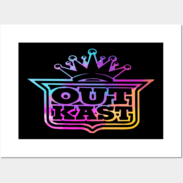 Outkast - Splash Color Wall Art by Psychocinematic Podcast